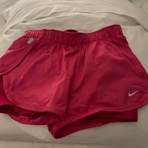 Nike with spandex tennis shorts